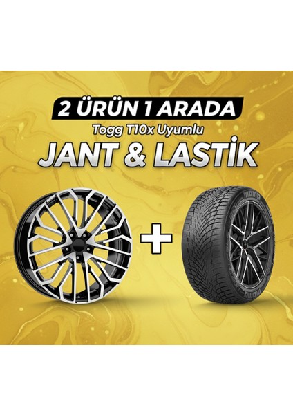 Togg T10X Uyumlu 235/50R19 Kış Lastiği 4 Adet YILI:2025+DY1649 Bd 19" Jant 4 Adet