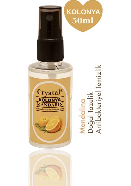 Mandarin 50 ml Kolonya