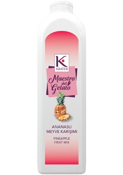 Davinci (Krater) Püre Ananas Aromalı 1kg (Pıneapple)