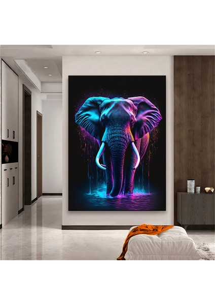 Soyut Kadın Portresi – Altın Makyajlı Kadın; Kadın Duvar Sanatı; Kadın Kanvas; Kadın Portresi; Kadın