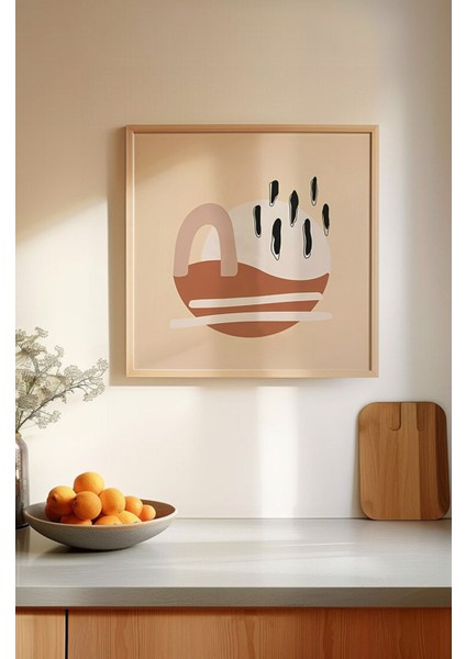 🏷️ 🍮 Kahve & Tatlı Temalı 3’lü Tablo Seti | Modern Stil | Uv Baskı – Mdf – Ahşap Çerçeve KR4047 23 x 23 indirimleri