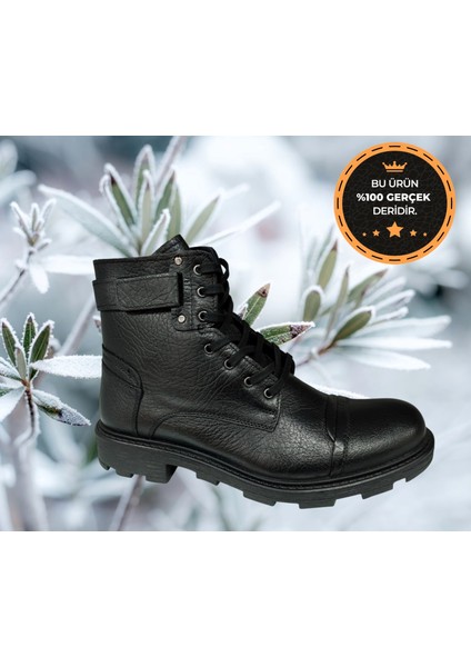 AR-116.01 Siyah Fermuarlı Kaymaz Yüksek Kalite Kışlık Bot fiyatları