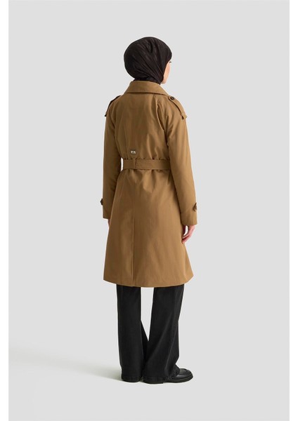 Trençkot 25KT713 Camel indirimleri