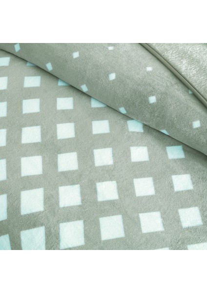 Noa Çift Kişilik Battaniye Gri