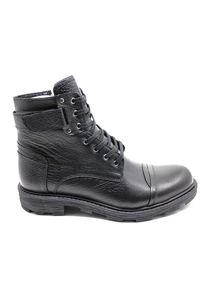 AR-116.01 Siyah Fermuarlı Kaymaz Yüksek Kalite Kışlık Bot modelleri