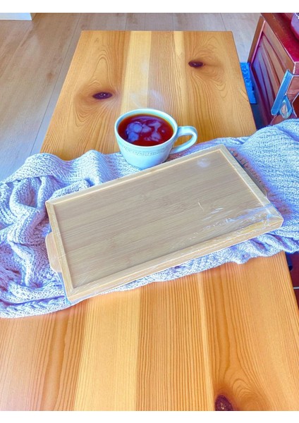 Doğal Bambu Servis Tepsisi – Dikdörtgen Ahşap Sunum ve Kahvaltı Tepsisi | Dayanıklı & Şık Mutfak Aksesuarı fırsatları