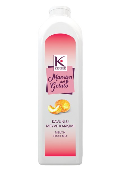 Davinci (Krater) Püre Kavun Aromalı 1kg (Melon)
