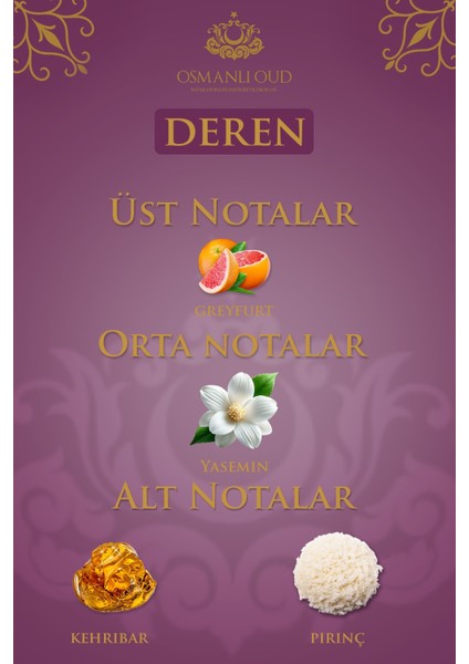 Warriors Deren EDP 65 ML Kadın Parfümü – Çiçeksi Meyveli – 4408