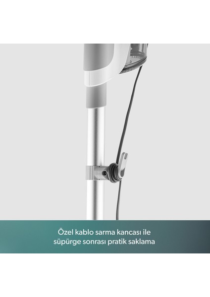 Dustroyer 1272H 2 In 1 Kablolu Dikey Süpürge Beyaz Gri fırsatları