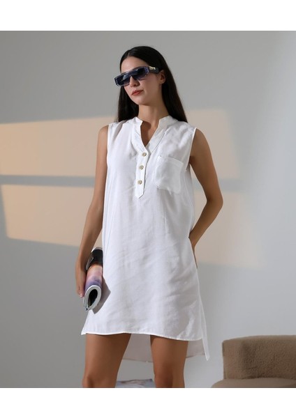Düğme Detaylı Mini Elbise fırsatları