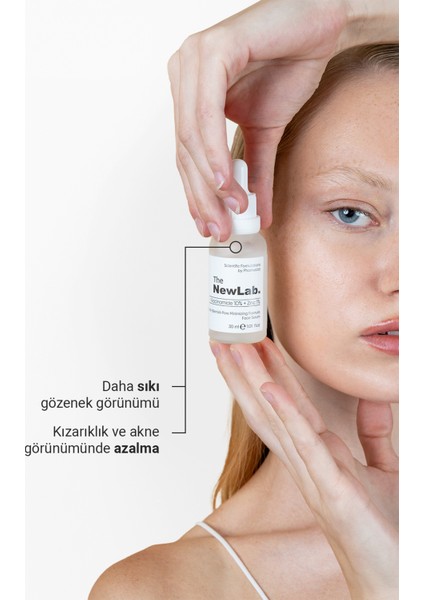 Niacinamide 10% + Zinc 1% - Akne Karşıtı Por Sıkılaştırıcı Yüz Serumu 30 ml