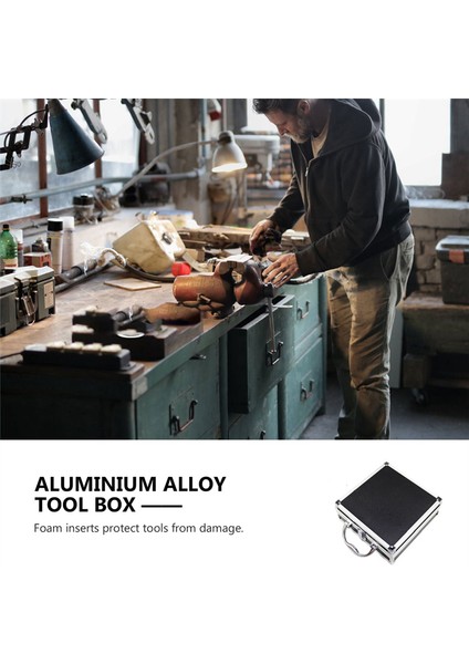 Alüminyum Alaşım Araç Kutusu Aksesuarları Saklama Kutusu Pratik Alüminyum Bavul Küçük Araç Kutusu Saklama Kutusu (Yurt Dışından) modelleri