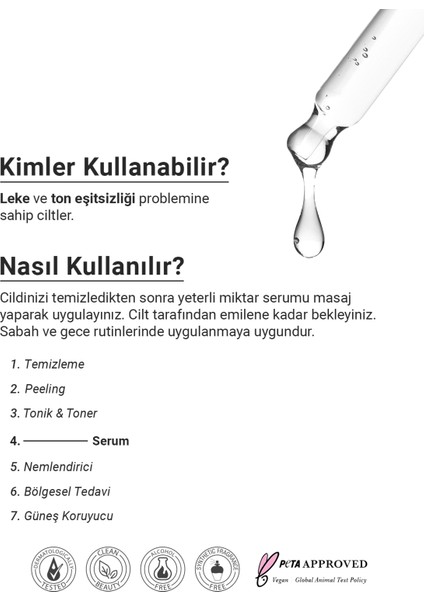 Aydınlatıcı C Vitamini Yüz Serumu