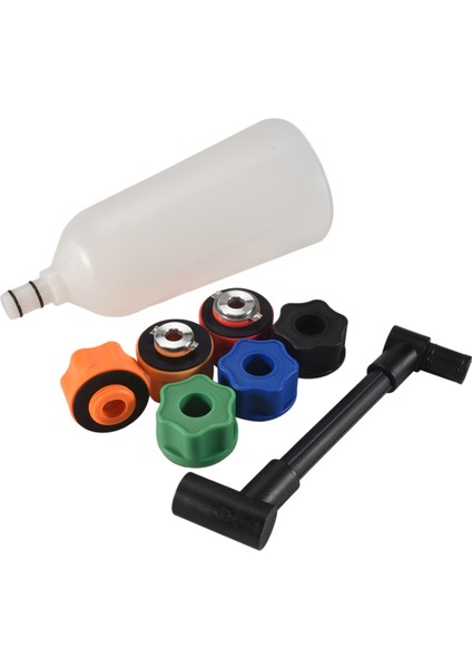 8pcs Yağ Hunisi Doldurma Kiti 6 Adaptörle Araba Kamyonu Için Otomotiv Aracı (Yurt Dışından) fiyatları
