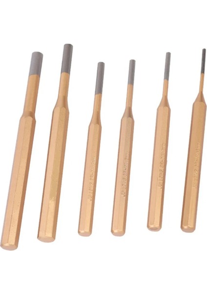 6pcs 3-8mm Silindirik Punch Kesme Alaşım Çelik Çelik Yuvarlak Head Center Punch Kesme Perküsyon Yumruk Iğne El Aletleri (Yurt Dışından) modelleri