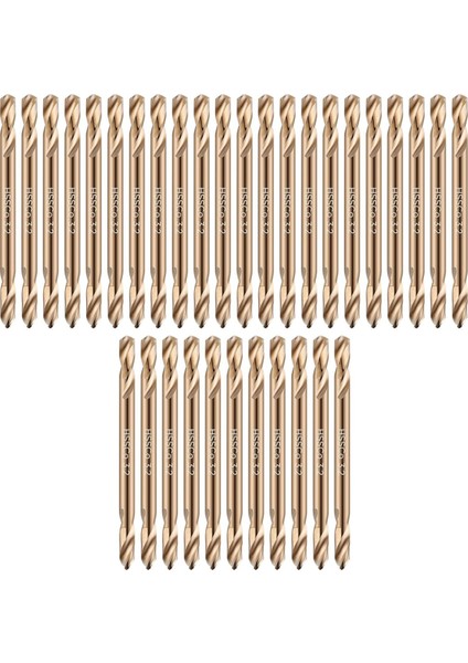 Kobalt Matkap Bitleri Sertleştirilmiş Çelik Ahşap Döküm Yüksek Hızlı Metal Matkap Bit (3/16 Inç 30 Pc) (Yurt Dışından)