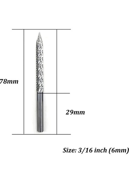5x 3/16IN 4 5mm Yüksekliğinde Karbür Çelik Bördüler Lastik Raybaları Karbür Kesiciler Döner Dosyalar Sallatıcılar Tel Kesici Lastik Aracı (Yurt Dışından) fiyatları