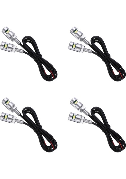 8x Chrome 5630 Motosiklet Vidalı Cıvata Lambası Arabası Evrensel Plaka Işığı 12V (Yurt Dışından) fiyatları