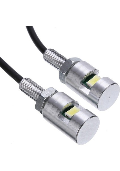 8x Chrome 5630 Motosiklet Vidalı Cıvata Lambası Arabası Evrensel Plaka Işığı 12V (Yurt Dışından) indirimleri