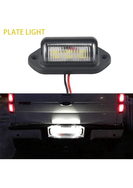 20PCS 12V LED Numara Plaka Plaka Işığı Araba Tekneleri Motosiklet Otomotiv Uçak Rv Kamyon Trailer Dış Lambalar (Yurt Dışından) modelleri
