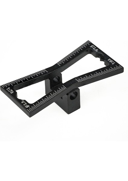 Dovetail Marker Alüminyum Alaşım Ağaç Işleme Dovetail Işaretleme Şablon Aracı Küçük Dıy Ahşap Araçları (Yurt Dışından)
