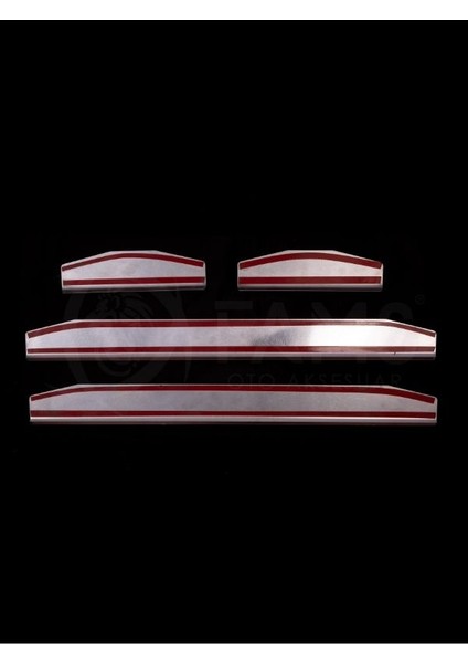 Volkswagen T-Roc Uyumlu 2017 Üzeri Krom Kapı Eşiği 4 Parça Paslanmaz Çelik fırsatları