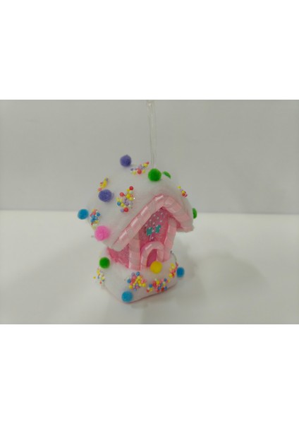 Happy Sugar Pembe Şeker Ev Süs 9X8X12CM fiyatları