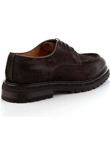 Kahve Hakiki Deri Erkek Casual Ayakkabı E01901404402 modelleri