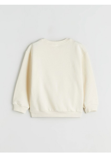 Lcw Kids Bej Bisiklet Yaka Erkek Çocuk Sweatshirt ve Eşofman Alt fırsatları