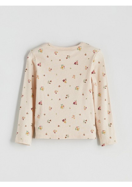 Lcw Kids Bej Bisiklet Yaka Kız Çocuk Tişört 2'li fırsatları