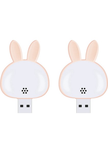 2pcs USB Okuma Lambası, Mini Tavşan Gece Işığı, Akıllı Ses 3 Renkli Masa Lambası Yatak Odası Çocuk Odası Pembe (Yurt Dışından) fiyatları