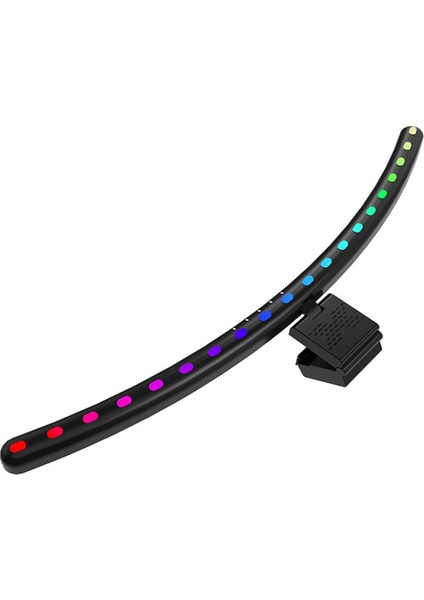 Büyük Ekran Kavisli Ekran Masaüstü Renkli Dolgu Işık LED Masa Lambası Asma Lamba Bilgisayar Monitörü Ekranında (Yurt Dışından)