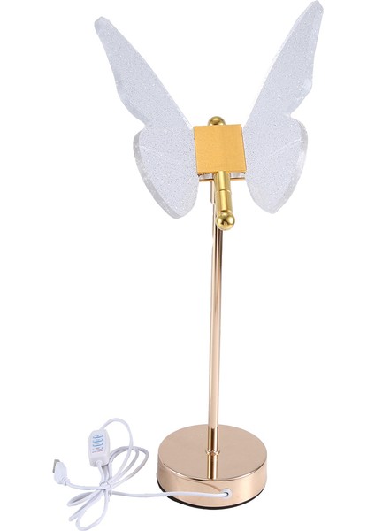 Kelebek masa lambası kapalı aydınlatma düğmesi ev dekorasyon yatak odası başucu oturma odası masa lambası eklenti modeli (Yurt Dışından) fiyatları