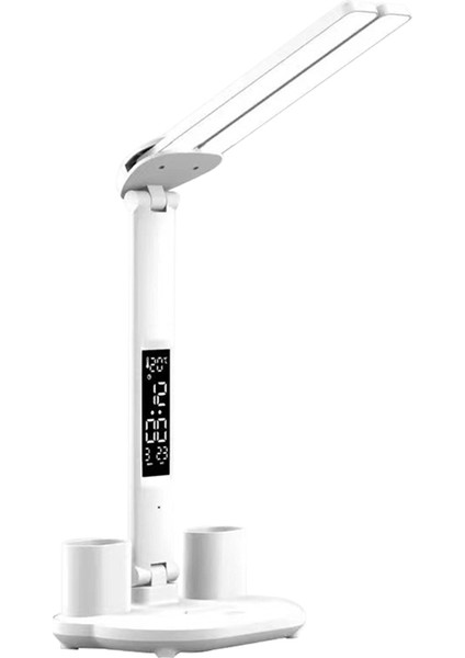 40 Kişilik Çift uçlu masa aydınlatma lambası basit okuma masası lambası 3200mAh şarj edilebilir başucu lambası çalışma için (Yurt Dışından)