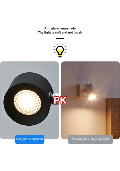 USB Şarj Masası Lambası Okuma Lambası Başucu Lambası Ortam Lambası Manyetik Taşınabilir Göz Koruma Lambası - Beyaz (Yurt Dışından) fiyatları