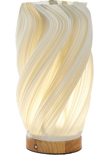 Yatak Başı Lambaları Için Komodin Lambası Vintage Çizgili Küçük Gece Işık Vazo Tasarımı Şarj Edilebilir Işık Esintisi C (Yurt Dışından) indirimleri