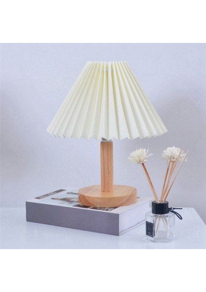 Pileli Masa Lambası Yatak Odası Başucu Kişiselleştirilmiş Gece Işığı - Beyaz USB Şarjı 7W A1 (Yurt Dışından)