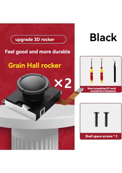 Salon Etkisi Joycon Için Joycon Değiştirme Onarım Araçları ile Switch Oled/lite 2 Adet Için Sürüklenen Elektromanyetik Çubuk Yok (Yurt Dışından) indirimleri