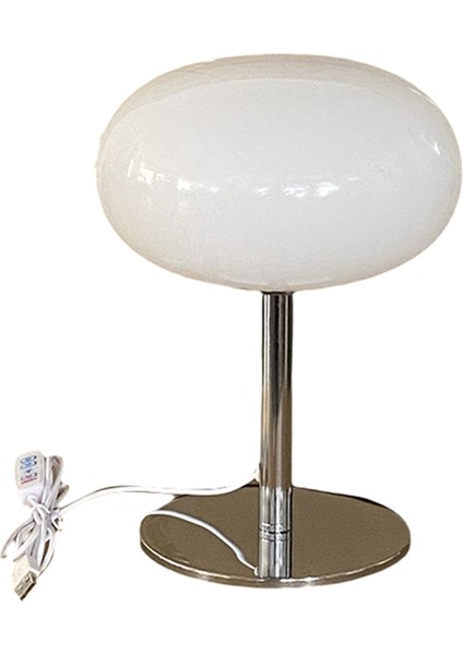 Masa Lambası Lolipop Başucu Lambası, Yatak Odası Oda Masası Için 3 Renkli Kısaltılabilir USB Lambası ile Komodin Için Başucu Lambası (Yurt Dışından)