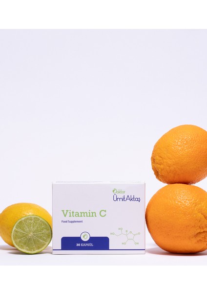 Vitamin C - Bitkisel Okside Olmayan 30 Kapsül indirimleri