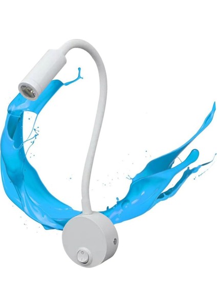 6pcs 3W Kitaplık Işıkları Minimalist Masa Lambası Gooseeck Yatak Odası Yurt LED Iş Lambası Için Duvara Monte Işık Okuma (Yurt Dışından) modelleri