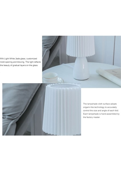 USB Retro Pileli Lamba Masa Masa Sevimli Masa Lambası Yatak Odası Için Postasız Yatak Lambası Deco LED Lıght Turuncu (Yurt Dışından) modelleri