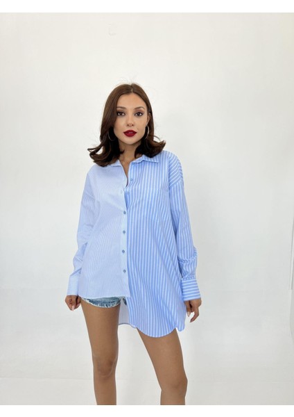 6763 Gömlek-Denver Çizgili