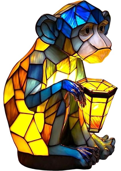 Masa Lambası, Hayvan Masa Lambası, USB A+C Bağlantı Noktalı Başucu Masa Lambası, Oturma Odası Yatak Odası Için Başucu Lambası, A (Yurt Dışından)