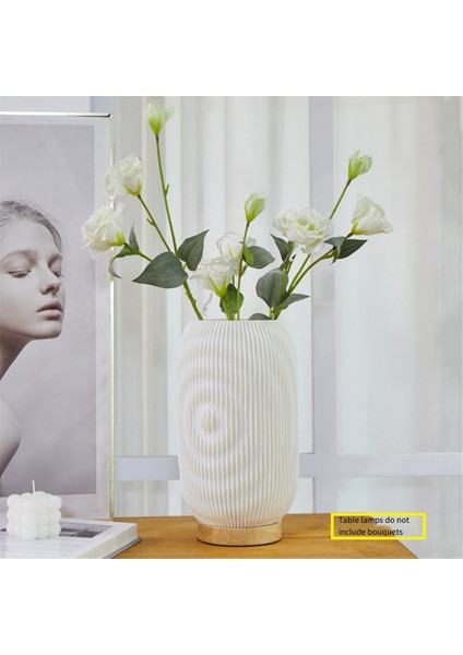 Yatak Başı Lambaları Için Ormancı Lambalar Vintage Çizgili Küçük Gece Işık Vazo Tasarımı Şarj Edilebilir Hafif Su Dalgalanma Tasarımı (Yurt Dışından) indirimleri