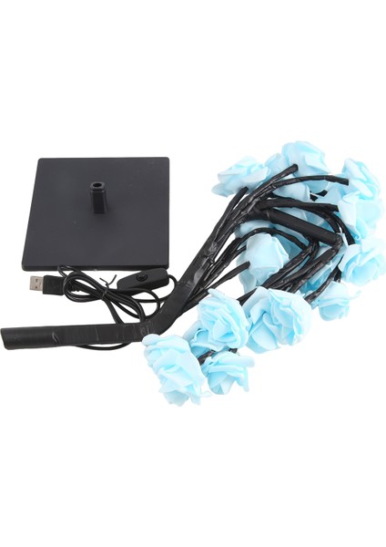 LED Gül Çiçek Lambası, USB Noel Ağacı Gece Işıkları, Partiler, Düğünler, Yatak Odaları ve Anneler Günü Için Mükemmel (Yurt Dışından)