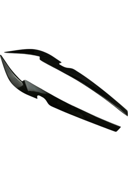 Araba Ön Far Kaş Kafası Işık Göz Kapağı Kaş Karbon Fiber Döşeme Çıkartma Bmw 5 Serisi G30 G38 2021-2023 (Yurt Dışından) fiyatları