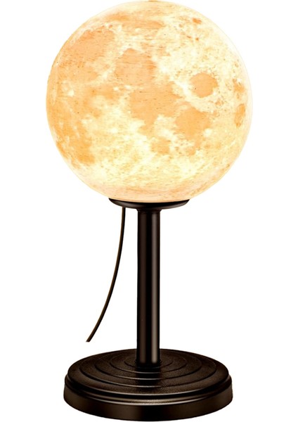 3D Ay Lambası Yatak Odası Için Başucu Masa Lambası - Dimmabable Başucu Lambaları Küçük Lambalar Yatak Odası, Ev, Yurt Için LED Işık (Yurt Dışından)