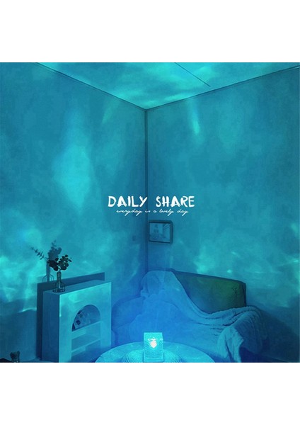 Su Dalga Lambası Dekorasyon Gece Işığı, Yatak Odası Atmosfer Işığı, Dalga Projeksiyon Masası Işık 3 Renkli Dokunuş (Yurt Dışından) fiyatları