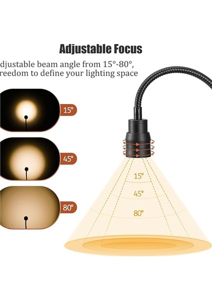 LED okuma ışıkları usb Üç Renkli Karartma Kelepçesi Kitabı Işık Esnek Gooseeck Okuma Gece Işık Çalışması Okuma Lambası (Yurt Dışından) modelleri